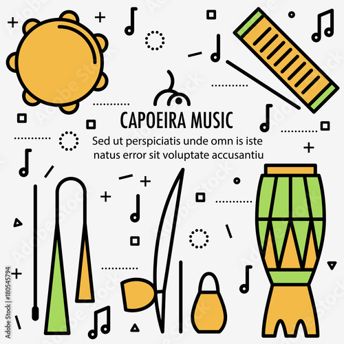 Brazilian Capoeira Music Instruments