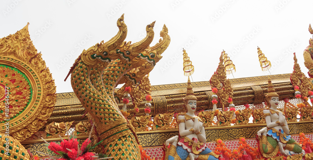Fototapeta premium Bun Bang Fai in Thailand.