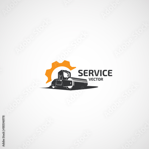 Asphalt compactor and gear, service.