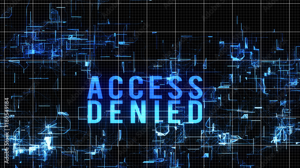 Digital Access Denied Image Digital Access Denied Image