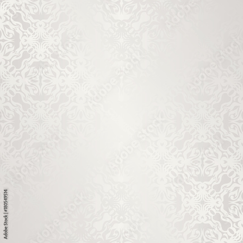 Template of vintage seamless pattern in pastel colors