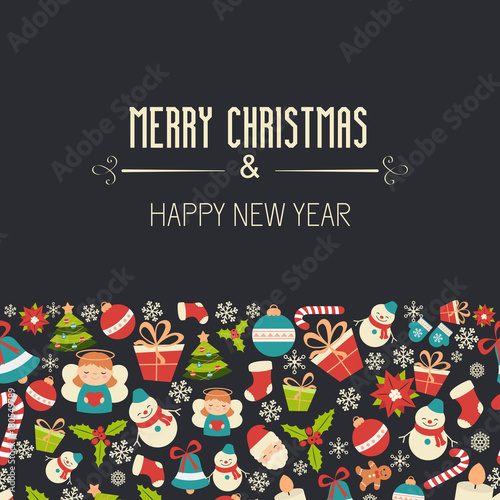 Christmas vector background