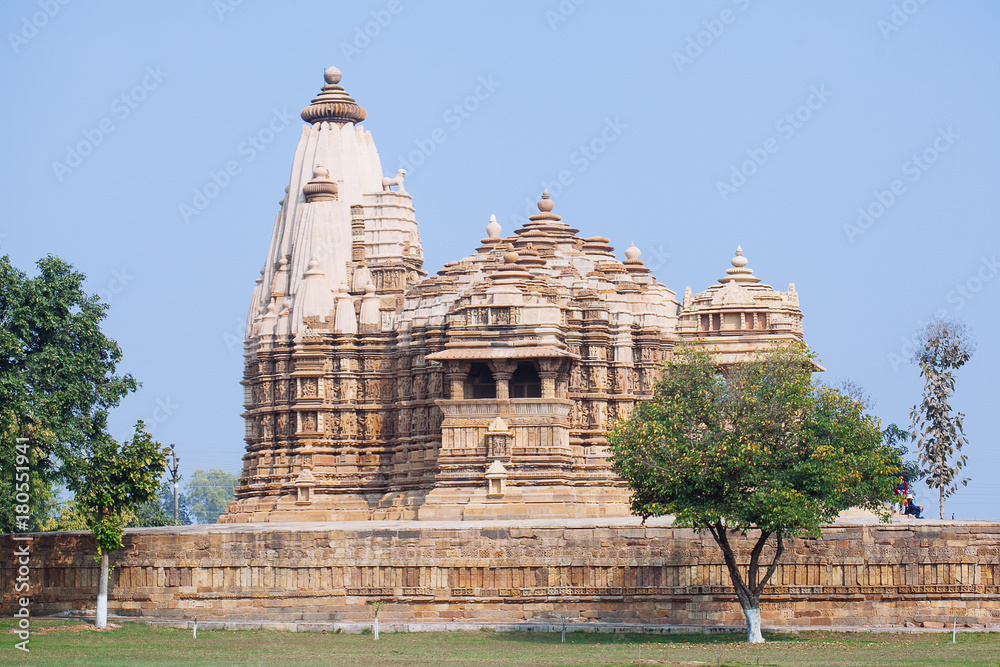 Jain temples of Khajuraho. Eastern Group of Temples, Madhya Pradesh, India. Jain temples of Khajuraho. Eastern Group of Temples, Madhya Pradesh, India.
