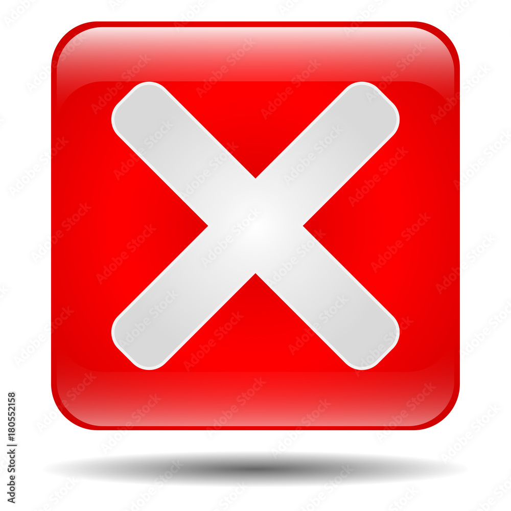 Fototapeta premium close vector icon