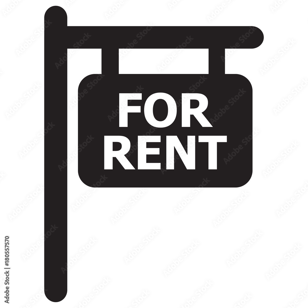 To let sign. To let sign
