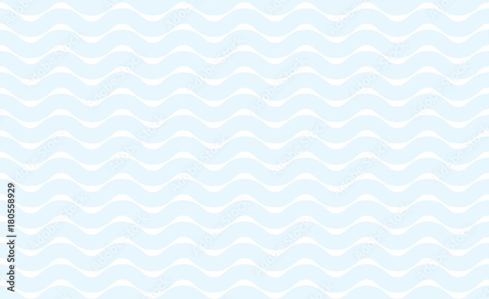 Black vector seamless wavy line pattern Black vector seamless wavy line pattern