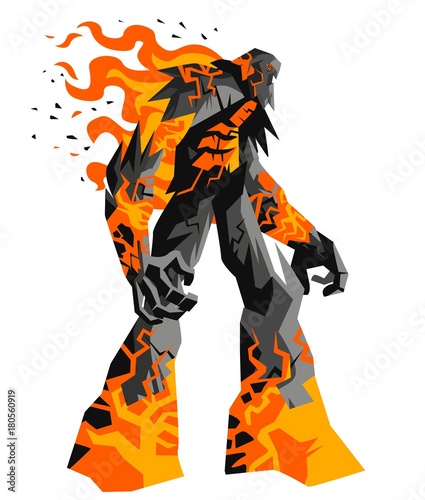 lava magma titan