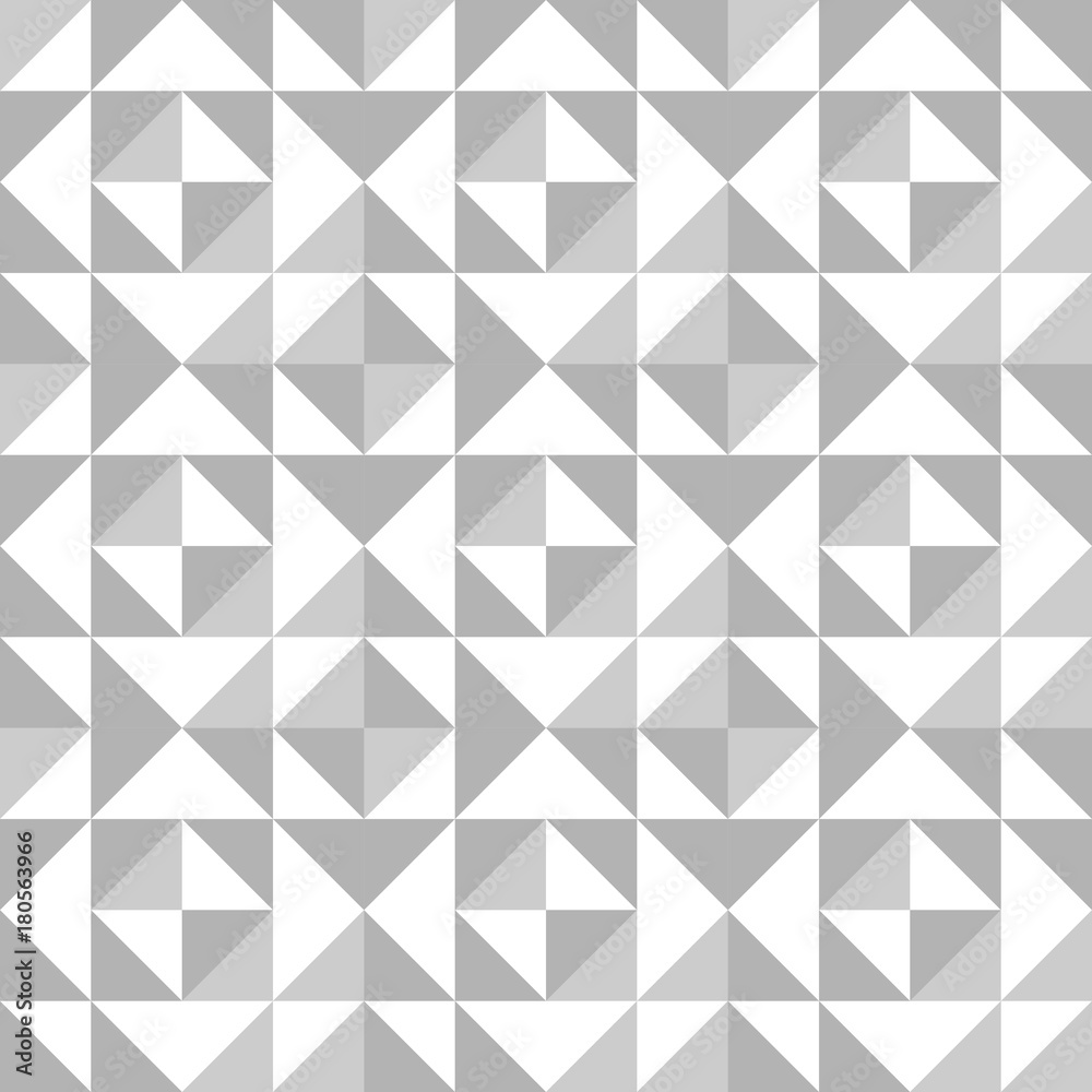 Abstract seamless pattern with triangles
