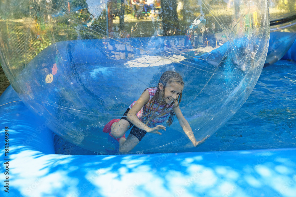 Aquazorbing - agility and speed