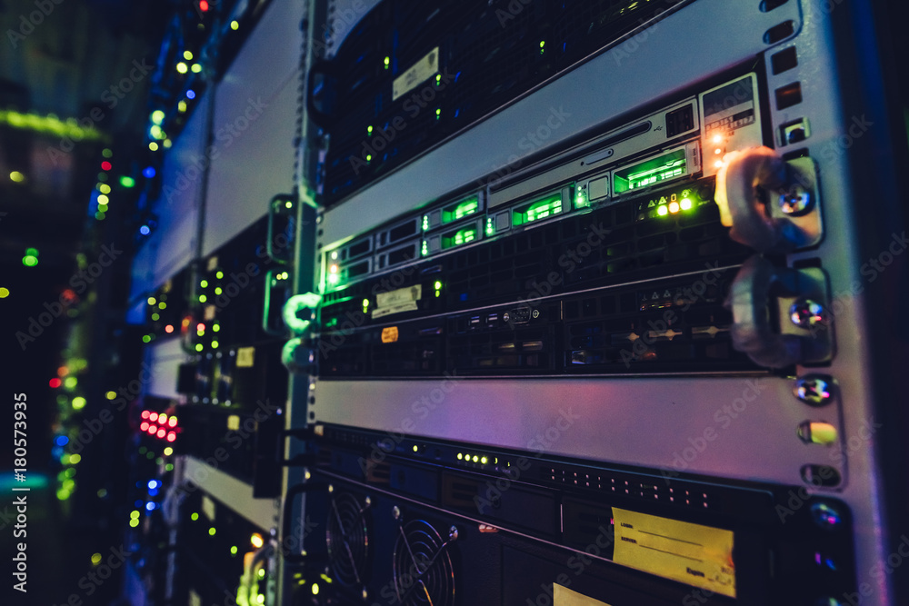 Fototapeta premium Data centre interface