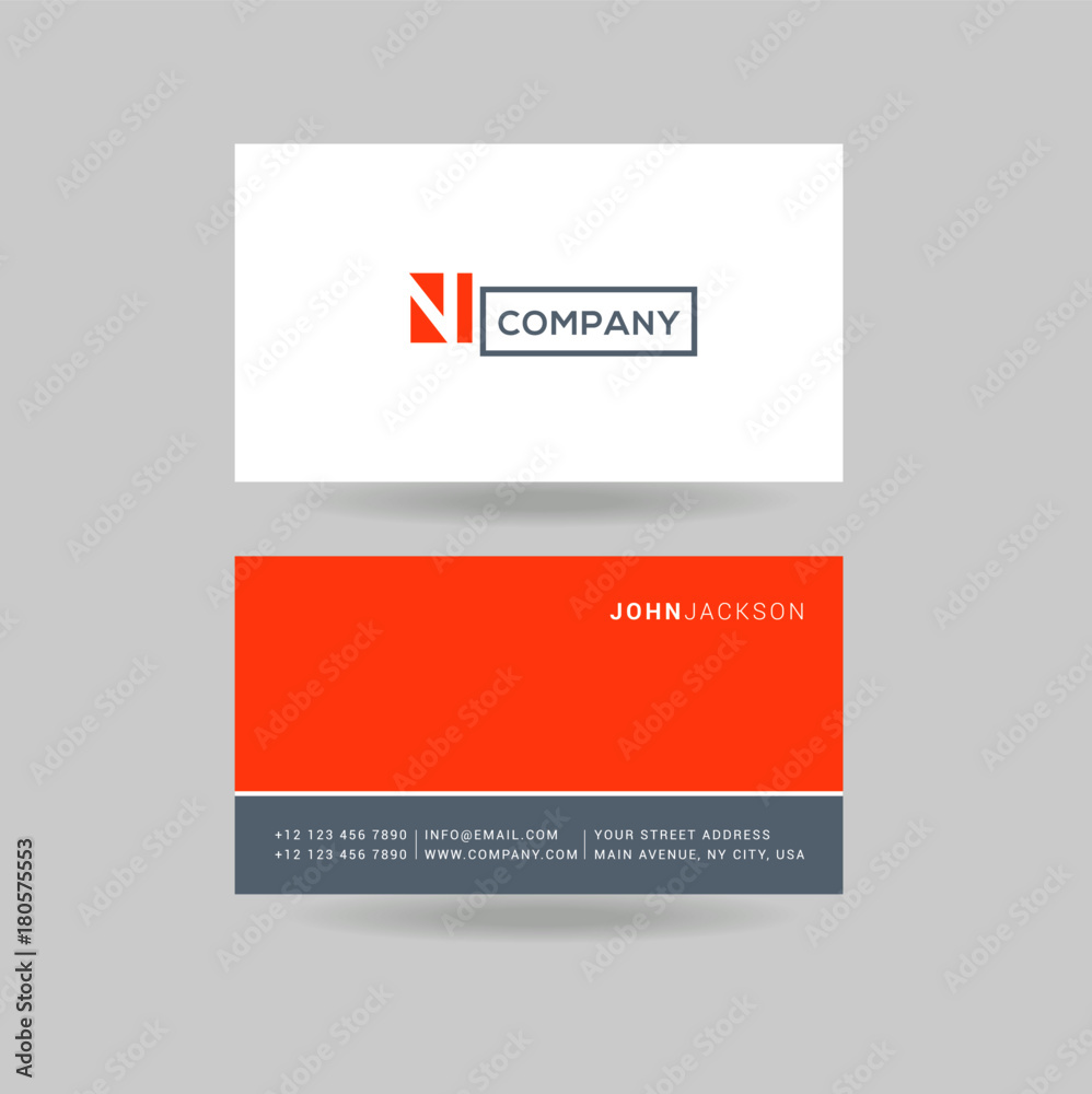 Letter G Logo Icon with Business Card Template Vector. Letter G Logo Icon with Business Card Template Vector.