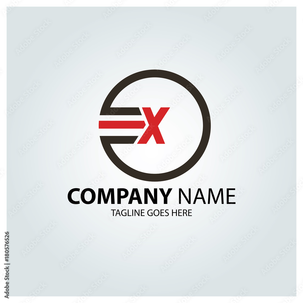 Letter X logo design template. vector illustration Letter X logo design template. vector illustration