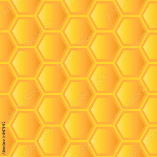 Seamless bright texture. Pattern in the form of honeycombs.