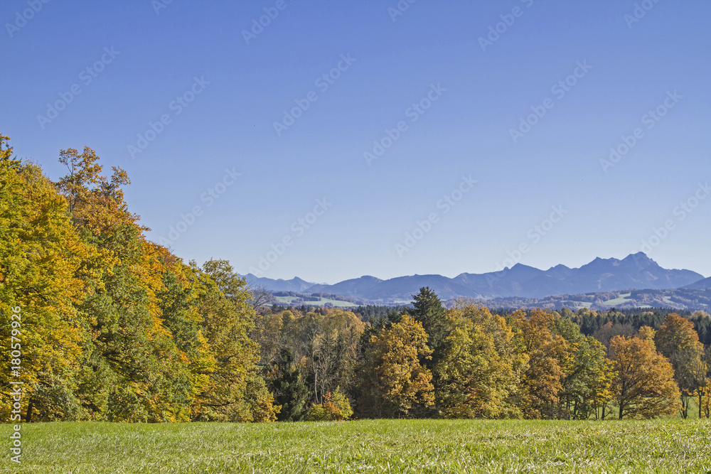 Naklejka premium Ausblick vom Taubenberg