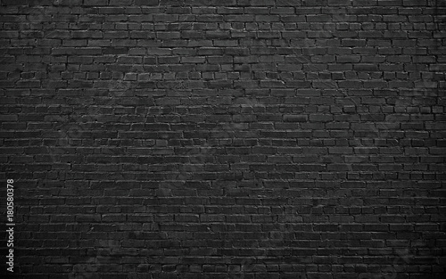 black brick wall, brickwork...