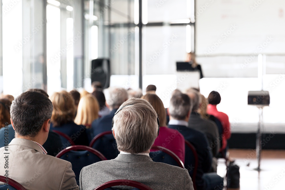 Fototapeta premium Professional or business conference