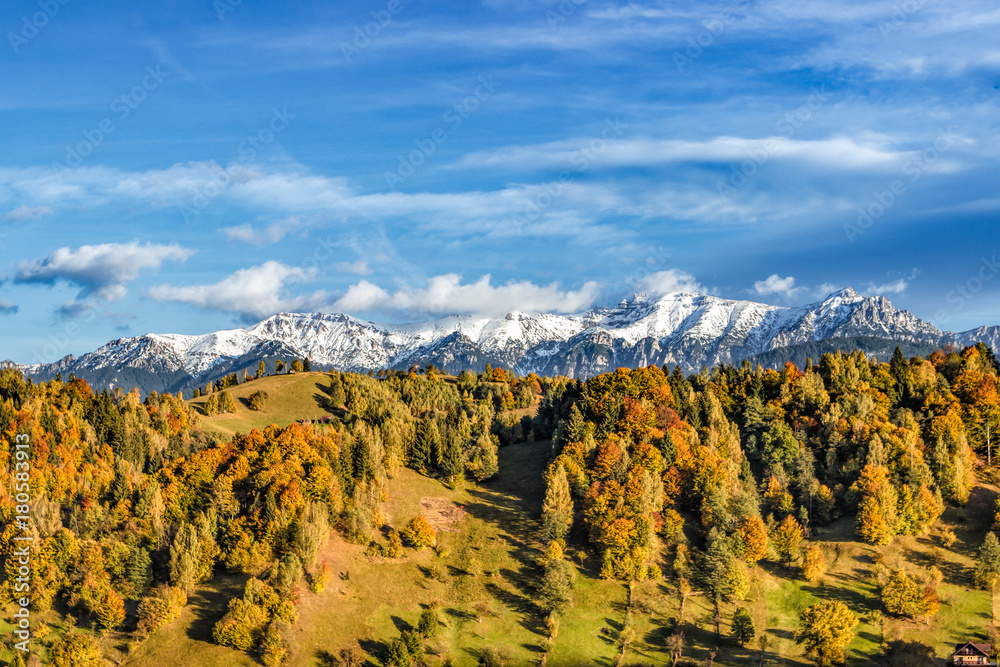 Bucegi Mountains Between Autumn and Winter