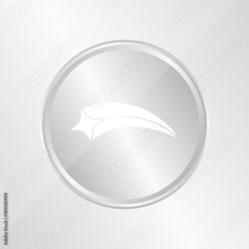 Silber Medaille - Weihnachtsstern