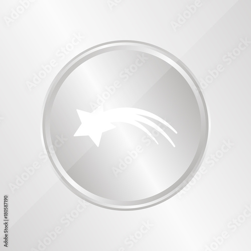 Silber Medaille - Sternschnuppe
