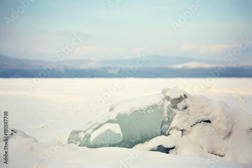 scenic winter landscape © bakharev