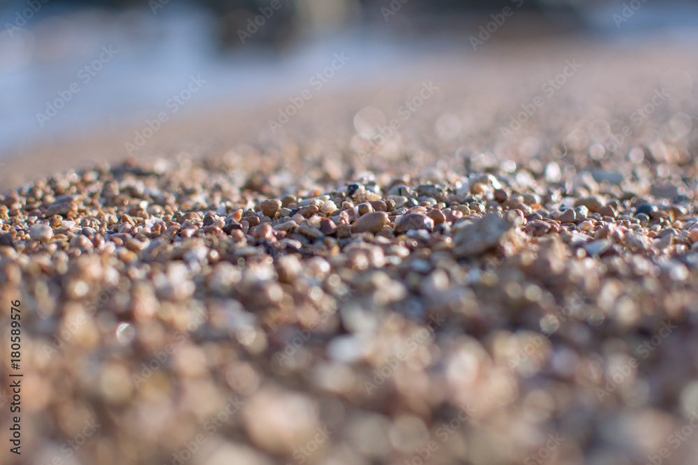 Sea stones background Sea stones background