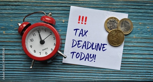 Tax deadline today