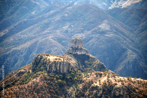 Landscape in Barranca del Cobre