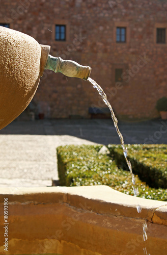 Fountain in a castle