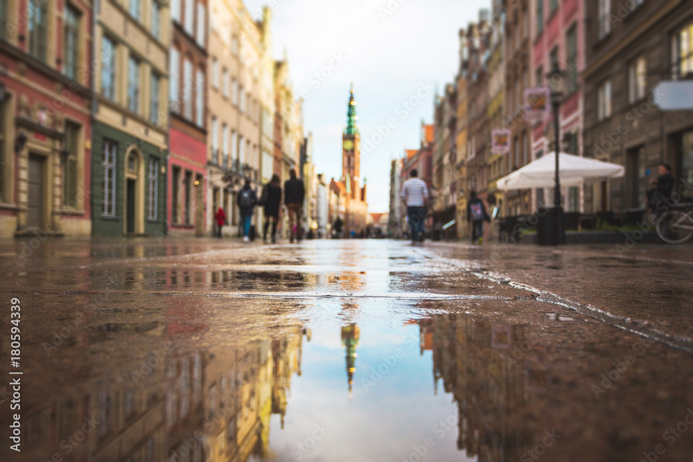 Reflection of Gdansk