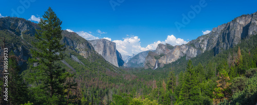 Фотография Yosemite National Park Tunnel View Panorama