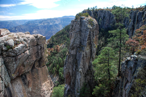 Landscape in Barranca del Cobre