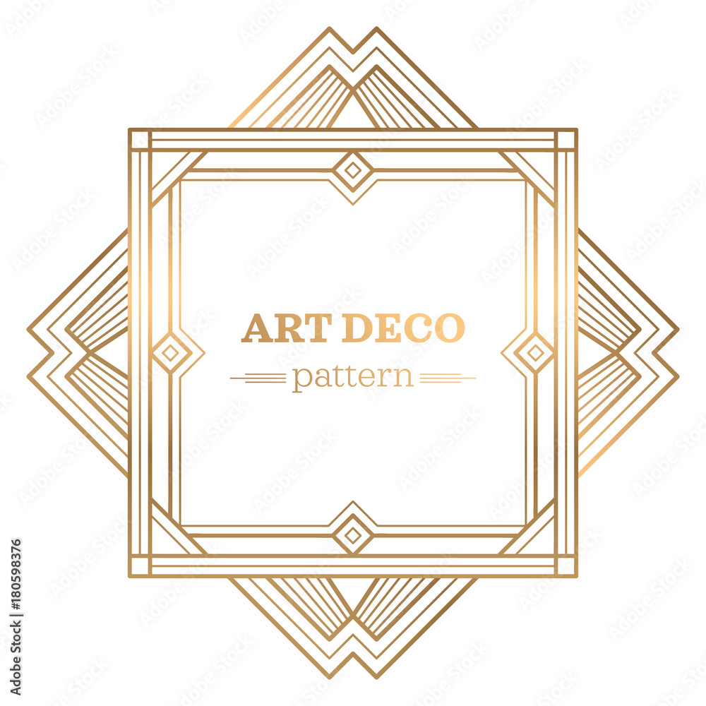 gatsby art deco background Stock Vector | Adobe Stock