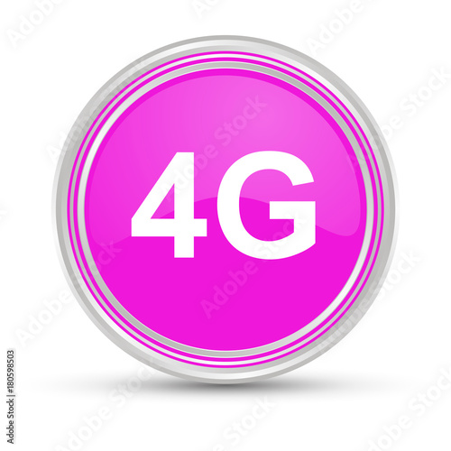 Pinker Button - 4G Breitband