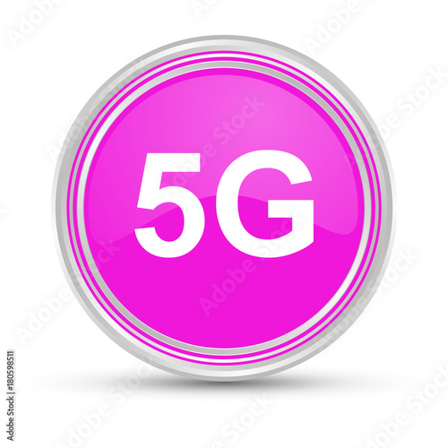 Pinker Button - 5G Breitband