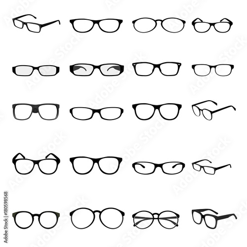 fashion eyeglass vector design