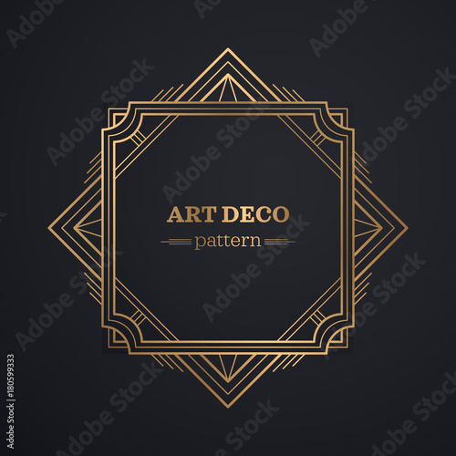 gatsby art deco background