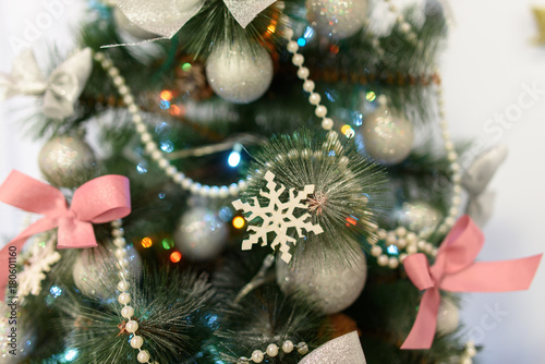 decorations on the tree
