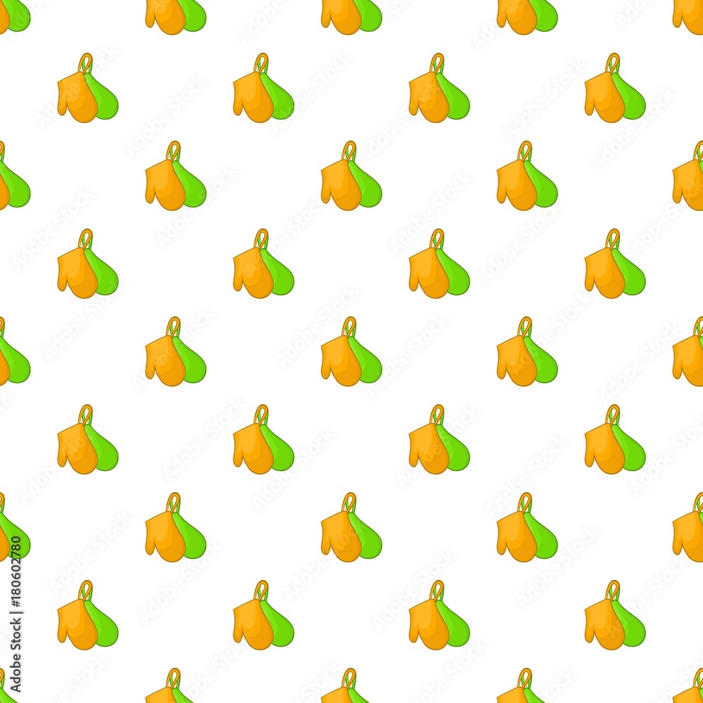 Potholders pattern, cartoon style