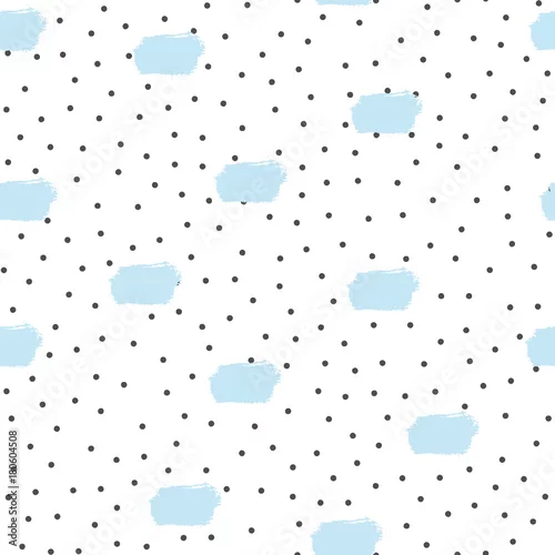 Tapety kropki i pociągnięcia pędzlem