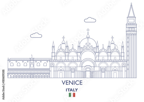 Venice City Skyline, Italy