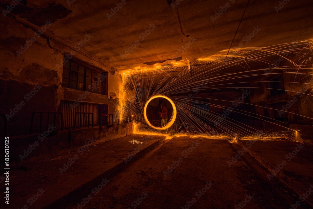 sparks