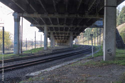 railway, under the bridge © Юлия Теркина