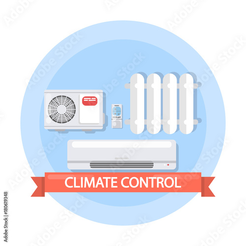 Climat control illustration.