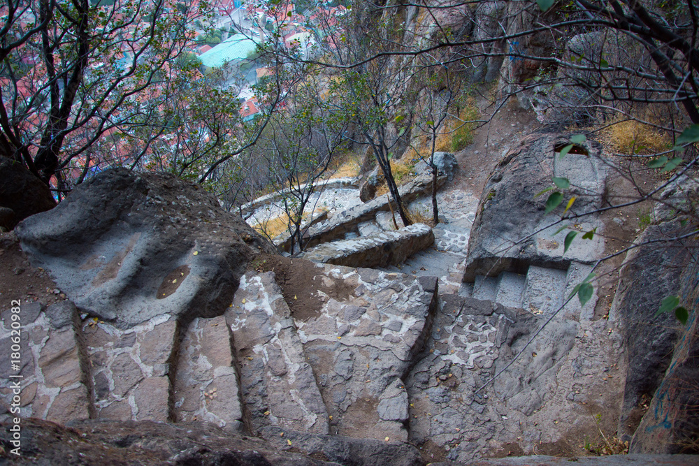 Afyonkarahisar road to and from castle Afyonkarahisar road to and from castle