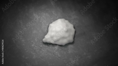3D CG animation of cell movement and division (Top view only)