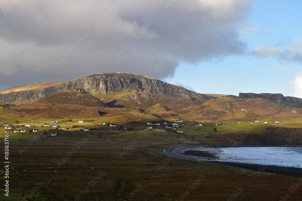 The Quiraing in November morning sun