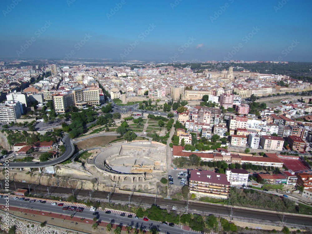 Drone en Tarragona (Cataluña, España) Fotografia aerea