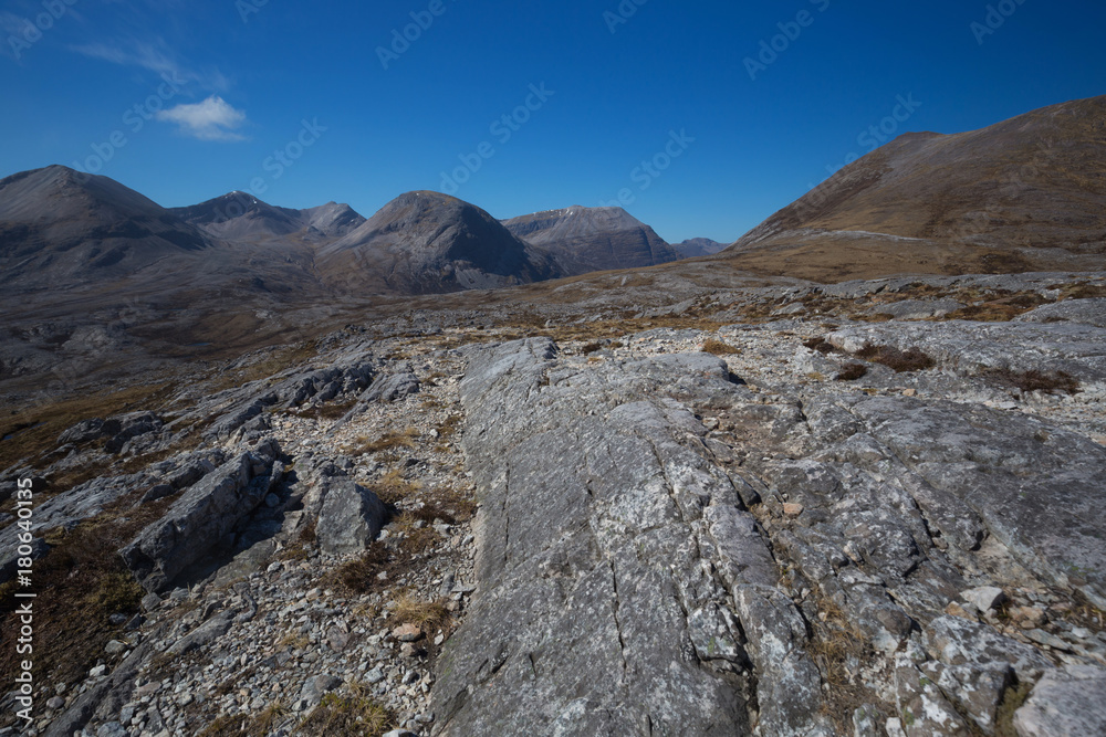 Φωτογραφία View of Beinn Eighe mountain massif in the Torridon area of the Scottish Highlands
