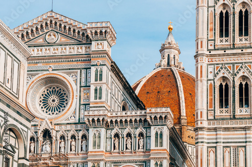 Rideaux famous duomo cathedral of florence, italy - Nikkel-Art.fr