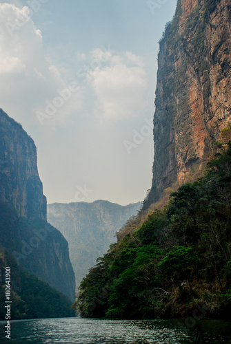 Landscape in Canyon Sumidero Tuxtla Gutierrez